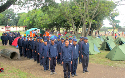UNES Portuguesa participó en el Campamento JPSUV