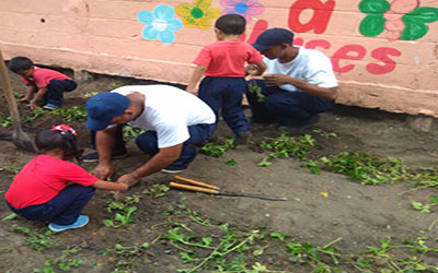 UNES Apure promueve cultura ambientalista en niños de preescolar