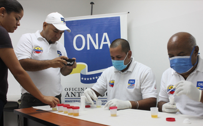ONA realizó despistaje toxicológico a estudiantes profesionales de la UNES
